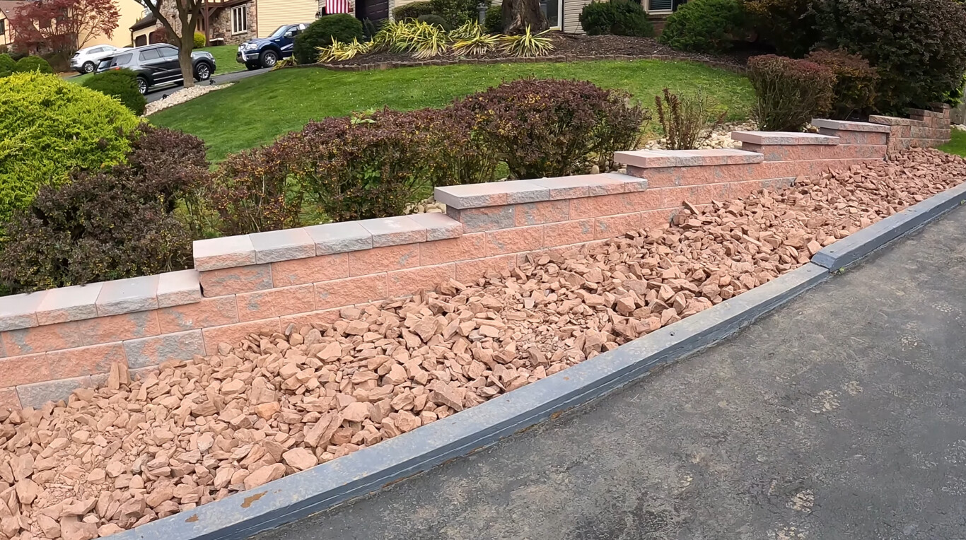Retaining walls and concrete masonry in Carson City